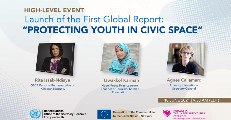 Mrs. Tawakkol Karman participates in the event entitled "the Price of Peace - the Risks of Youth Activism in Civil Space and the Way to prevent it"